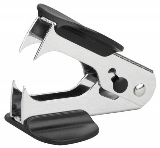 Антистеплер Deli E0231 24/6 26/6 ассорти металл/пластик коробка