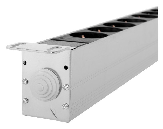 Блок распределения питания Rem R-32-16S-8C19-A-AM-1420-K верт.размещ. 16xSchuko 8xC19 базовые 32A клеммная колодка