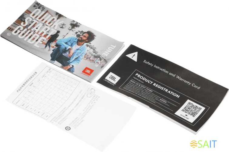 Гарнитура мониторные JBL Tune 720 BT 1.2м белый беспроводные bluetooth оголовье (JBLT720BTWHT)