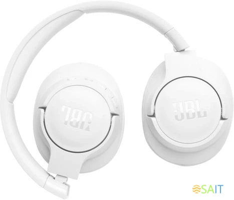 Гарнитура мониторные JBL Tune 720 BT 1.2м белый беспроводные bluetooth оголовье (JBLT720BTWHT)