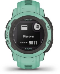 Смарт-часы Garmin Instinct 2S Solar Tactical 20мм 1.3" AMOLED корп.черный/мятный рем.мятный (010-02564-02)