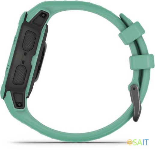 Смарт-часы Garmin Instinct 2S Solar Tactical 20мм 1.3" AMOLED корп.черный/мятный рем.мятный (010-02564-02)