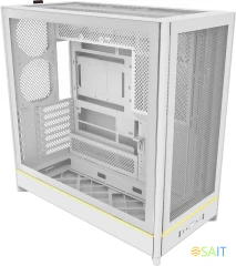 Корпус Montech HS01 белый без БП ATX 11x120mm 2x140mm 2xUSB3.0 audio