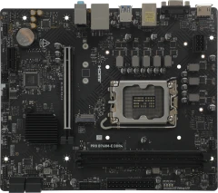 Материнская плата MSI PRO B760M-E DDR4 Soc-1700 Intel B760 2xDDR4 mATX AC`97 8ch(7.1) GbLAN+VGA+HDMI