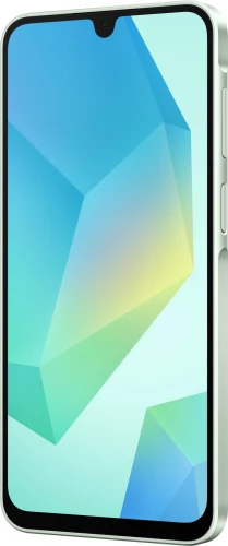 Смартфон Samsung SM-A165F Galaxy A16 128Gb 4Gb мятный моноблок 3G 4G 2Sim 6.7" 1080x2340 Android 14 50Mpix 802.11 a/b/g/n/ac NFC GPS GSM900/1800 GSM1900 A-GPS microSD max1024Gb