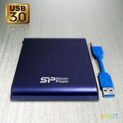 Жесткий диск Silicon Power USB 3.0 1TB SP010TBPHDA80S3B A80 Armor 2.5" синий