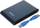 Жесткий диск Silicon Power USB3.0 1TB SP010TBPHDA80S3B A80 Armor 2.5" синий
