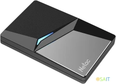 Накопитель SSD Netac USB-C 120Gb NT01Z7S-120G-32BK Z7S 2.5" черный