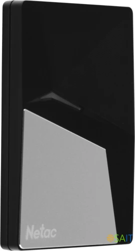 Накопитель SSD Netac USB-C 120Gb NT01Z7S-120G-32BK Z7S 2.5" черный