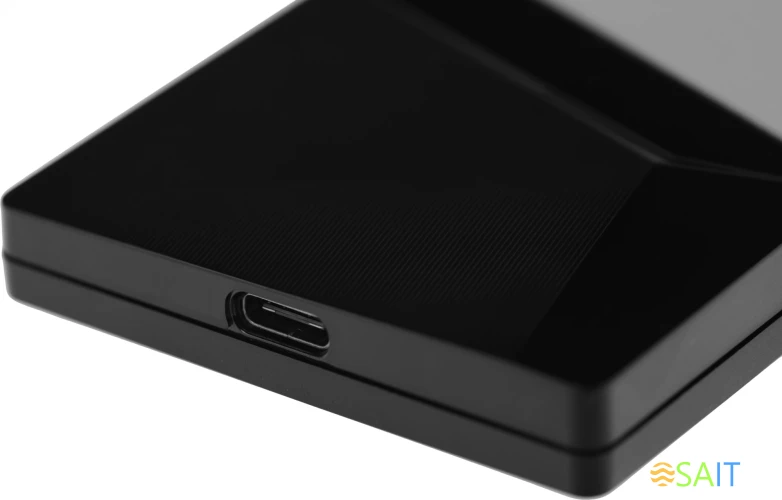 Накопитель SSD Netac USB-C 120Gb NT01Z7S-120G-32BK Z7S 2.5" черный