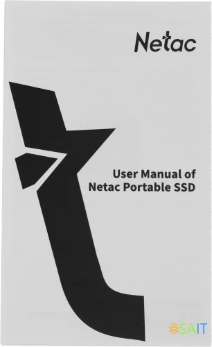 Накопитель SSD Netac USB-C 120Gb NT01Z7S-120G-32BK Z7S 2.5" черный