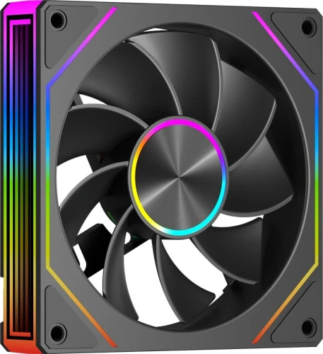 Вентилятор для корпуса PcCooler FG120R Reverse ARGB 120х120x25 черный 4-pin 28.4дБ (FG120R ARGB BK) Ret