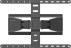 Кронштейн для телевизора Hyundai SL-F1 черный 43"-90" макс.50кг настенный поворотно-выдвижной и наклонный