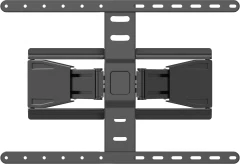 Кронштейн для телевизора Hyundai SL-F1 черный 43"-90" макс.50кг настенный поворотно-выдвижной и наклонный