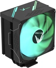 Устройство охлаждения(кулер) Formula Ice Burg ARGB Soc-AM5/AM4/1200/1700/1851 черный 4-pin 17-29.66dB Al+Cu 170W 552gr Ret (ICE BURG ARPW 4P BK)