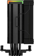 Устройство охлаждения(кулер) Deepcool AK400 Digital Soc-AM5/AM4/1200/1700/1851 черный 4-pin 28dB Al+Cu LCD 220W 695gr Ret (R-AK400-BKADMN-G)
