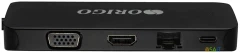 Разветвитель USB 3.0 Origo OU3390SNPD 4порт. черный (OU3390SNPD/B1)