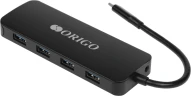 Разветвитель USB 3.0 Origo OU3390SNPD 4порт. черный (OU3390SNPD/B1)