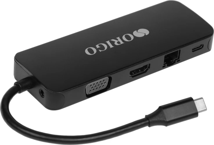 Разветвитель USB 3.0 Origo OU3390SNPD 4порт. черный (OU3390SNPD/B1)