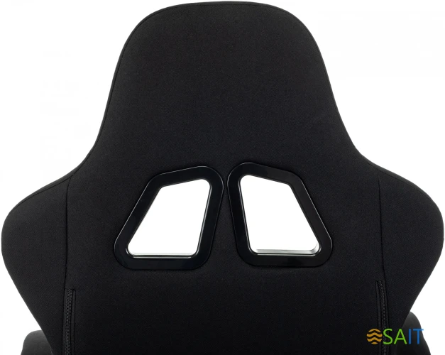 Кресло игровое Zombie Weaver черный/серый с подголов. крестов. пластик подст.для ног пластик черный