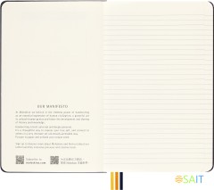 Блокнот Moleskine LIMITED EDITION K-WAY SKQP060KWBLUEK89 Large 130х210мм обложка текстиль 240стр. линейка синий