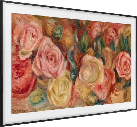 Телевизор QLED Samsung 75" QE75LS03DAUXRU The Frame черный 4K Ultra HD 120Hz DVB-T2 DVB-C DVB-S2 USB WiFi Smart TV