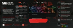 Клавиатура A4Tech Bloody B975P механическая черный USB Multimedia for gamer LED (подставка для запястий) (B975P)