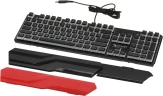 Клавиатура A4Tech Bloody B975P механическая черный USB Multimedia for gamer LED (подставка для запястий) (B975P)
