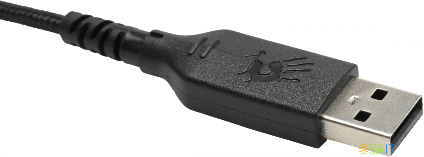 Клавиатура A4Tech Bloody B975P механическая черный USB Multimedia for gamer LED (подставка для запястий) (B975P)