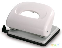 Дырокол Kw-Trio Dolphin 096X9 макс.:16лист. пластик ассорти отв.:2 с линейкой