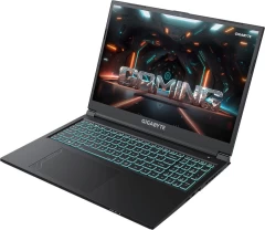 Ноутбук Gigabyte G6 Core i7 13620H 16Gb SSD512Gb NVIDIA GeForce RTX4050 6Gb 16" IPS FHD+ (1920x1200) Free DOS black WiFi BT Cam (MF-H2KZ853KD)