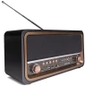 Радиоприемник портативный Сигнал БЗРП РП-336 черный/коричневый USB microSD
