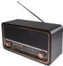 Радиоприемник портативный Сигнал БЗРП РП-336 черный/коричневый USB microSD