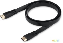 Кабель аудио-видео Buro HDMI 1.4 Flat HDMI (m)/HDMI (m) 2м. черный (BHP HDMI 2)