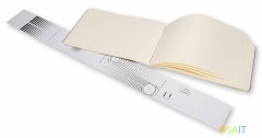 Блокнот для рисования Moleskine ART CAHIER SKETCH ALBUM ARTSKA3 Large 130х210мм обложка картон 88стр. черный