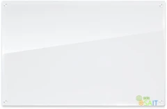 Доска стеклянная Cactus CS-GBD-90X120-UWT-TM Сквозное крепление стекло ультра белый 90x120см стекло крепления