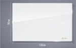 Доска стеклянная Cactus CS-GBD-90X120-UWT-TM Сквозное крепление стекло ультра белый 90x120см стекло крепления