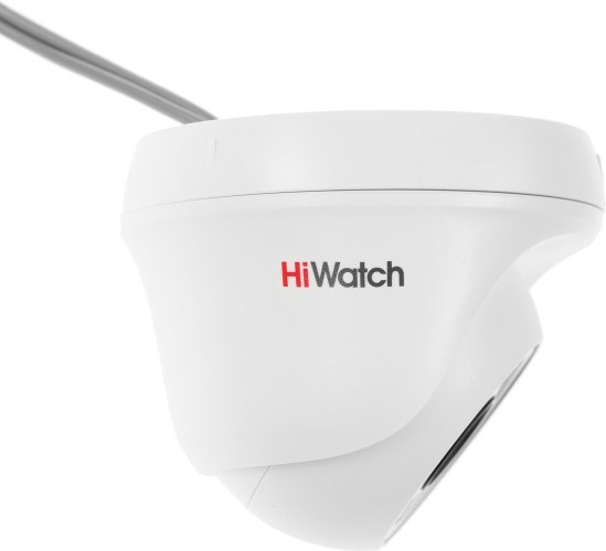 Камера видеонаблюдения аналоговая HiWatch DS-T133 2.8-2.8мм HD-TVI цв. корп.:белый (DS-T133 (2.8 MM))