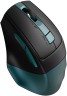 Мышь A4Tech Fstyler FB35CS темно-зеленый/черный оптическая 2000dpi silent беспров. BT/Radio USB 5but (FB35CS USB MIDNIGHT GREEN)