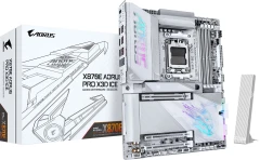 Материнская плата Gigabyte X870E AORUS PRO X3D ICE Socket AM5 AMD X870E 4xDDR5 ATX AC`97 8ch(7.1) 5Gigabit RAID+HDMI
