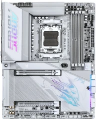 Материнская плата Gigabyte X870E AORUS PRO X3D ICE Socket AM5 AMD X870E 4xDDR5 ATX AC`97 8ch(7.1) 5Gigabit RAID+HDMI