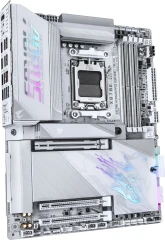 Материнская плата Gigabyte X870E AORUS PRO X3D ICE Socket AM5 AMD X870E 4xDDR5 ATX AC`97 8ch(7.1) 5Gigabit RAID+HDMI