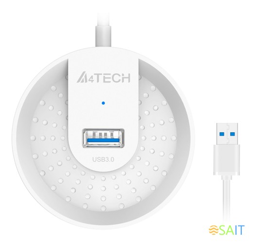 Разветвитель USB 3.0 A4Tech HUB-30 4порт. белый