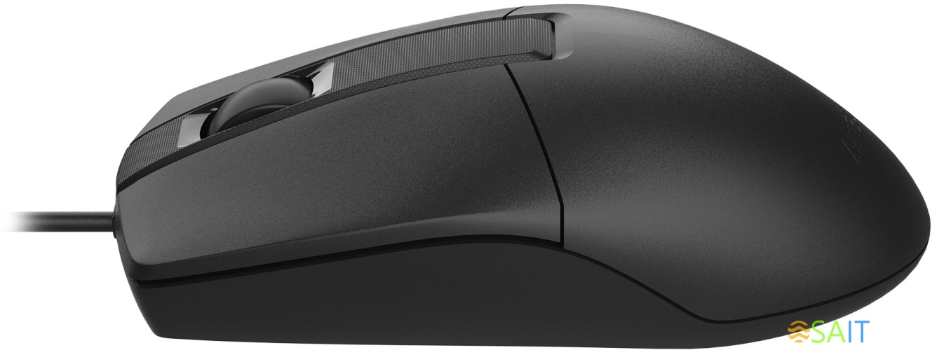 Мышь A4Tech OP-335S черный оптическая 1200dpi silent USB 3but