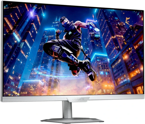 Монитор Gigabyte 27" M27UP ICE белый IPS LED 16:9 HDMI M/M матовая HAS Piv 350cd 178гр/178гр 3840x2160 160Hz G-Sync DP 4K USB 6.65кг