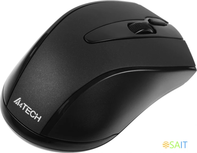 Мышь A4Tech V-Track G9-500FS черный оптическая 1200dpi silent беспров. USB 4but