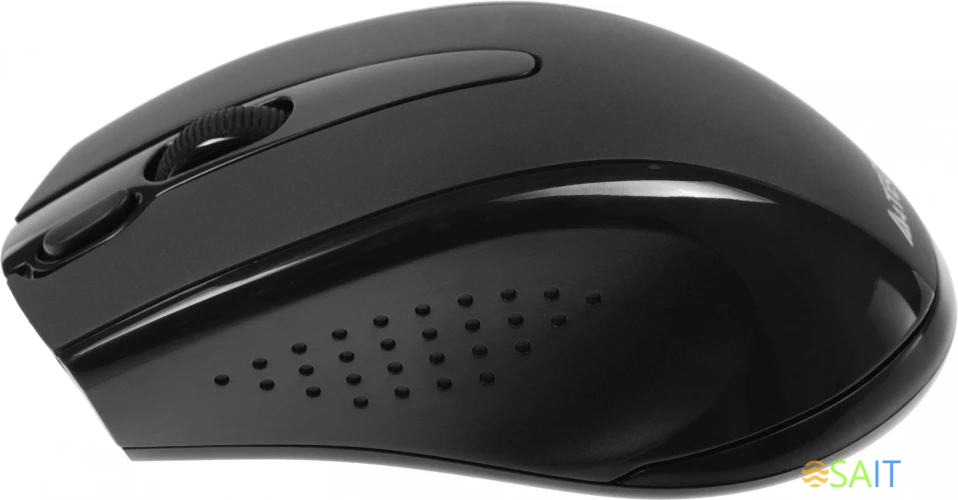 Мышь A4Tech V-Track G9-500FS черный оптическая 1200dpi silent беспров. USB 4but