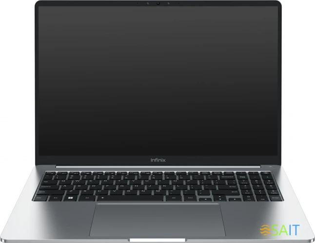 Ноутбук Infinix Inbook Y4 Max YL613 Core i5 1335U 8Gb SSD512Gb Intel Iris Xe graphics 16" IPS FHD (1920x1200) Windows 11 Home silver WiFi BT Cam (71008301550)