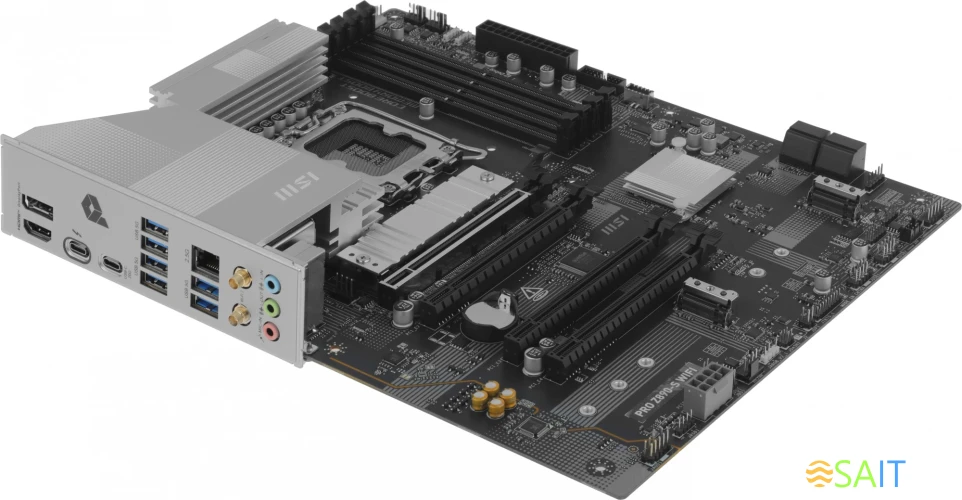 Материнская плата MSI PRO Z890-S WIFI Soc-1851 Intel Z890 ATX AC`97 8ch(7.1) 2.5Gg RAID+HDMI+DP