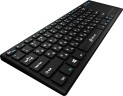 Клавиатура Оклик 830ST черный USB беспроводная slim Multimedia Touch (1011937)